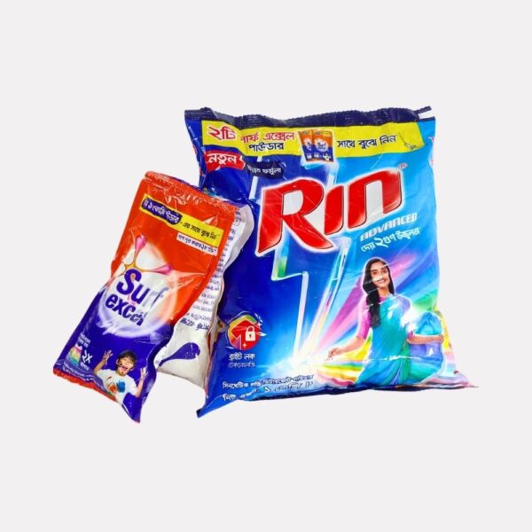 রিন পাউডার (১ কেজি) Rin Detergent Powder (1 kg)